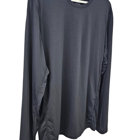 Reigning Champ Mens Lightweight Training Long Sleeve, Mesh Black, Size L - Picture 9 of 9